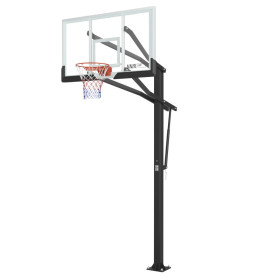 Баскетбольная стойка стационарная UNIX Line B-Stand-TG PRO 72&quot;x42&quot; R45 H230-305 см