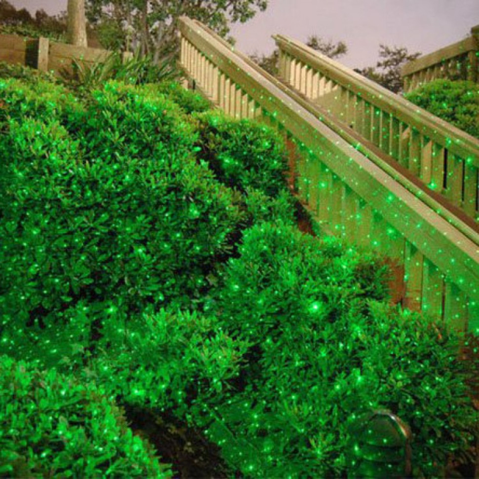 Лазерная подсветка X-38P-D (X-30 Premium) Зеленый+Красный (анимация "Светлячок") + Bluetooth колонка