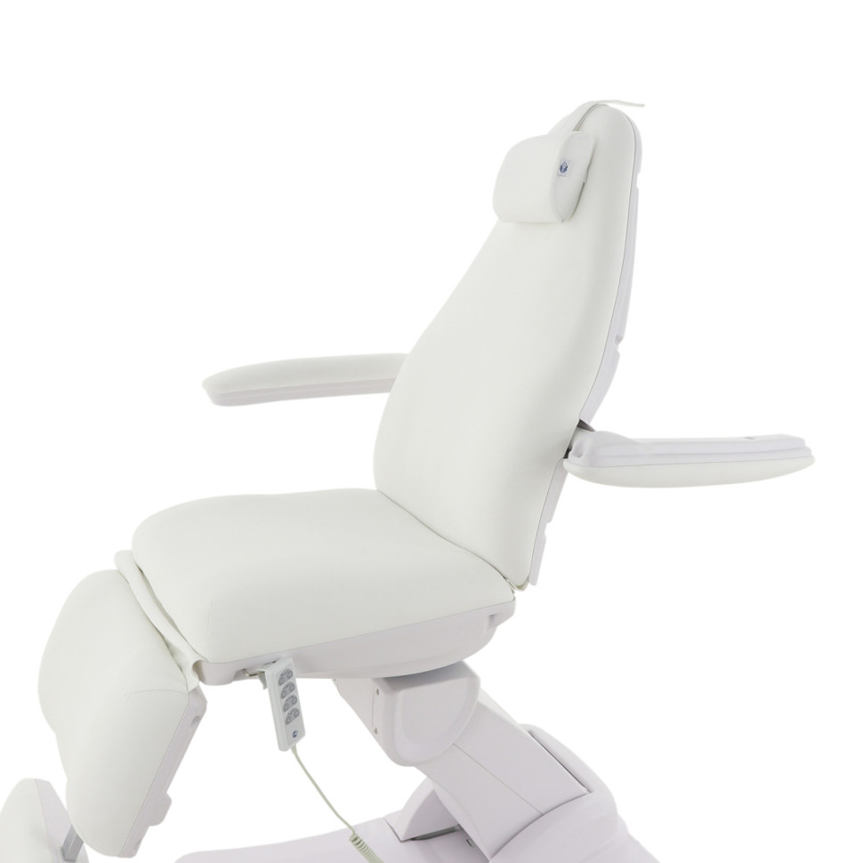 Косметологическое кресло электрическое Мед-Мос ММ-940-1В КО-187Д-00 цвет белый