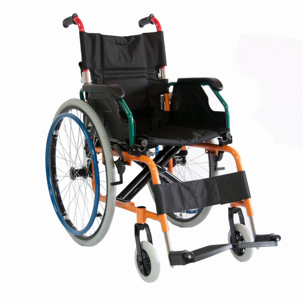 Кресло-коляска механическая алюминиевая FS 980 LA (41 см)
