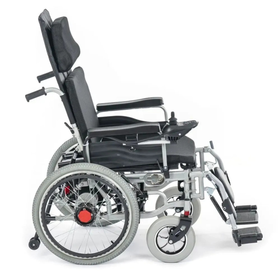 Кресло-коляска с электроприводом MET COMFORT 21 NEW (20Ah)