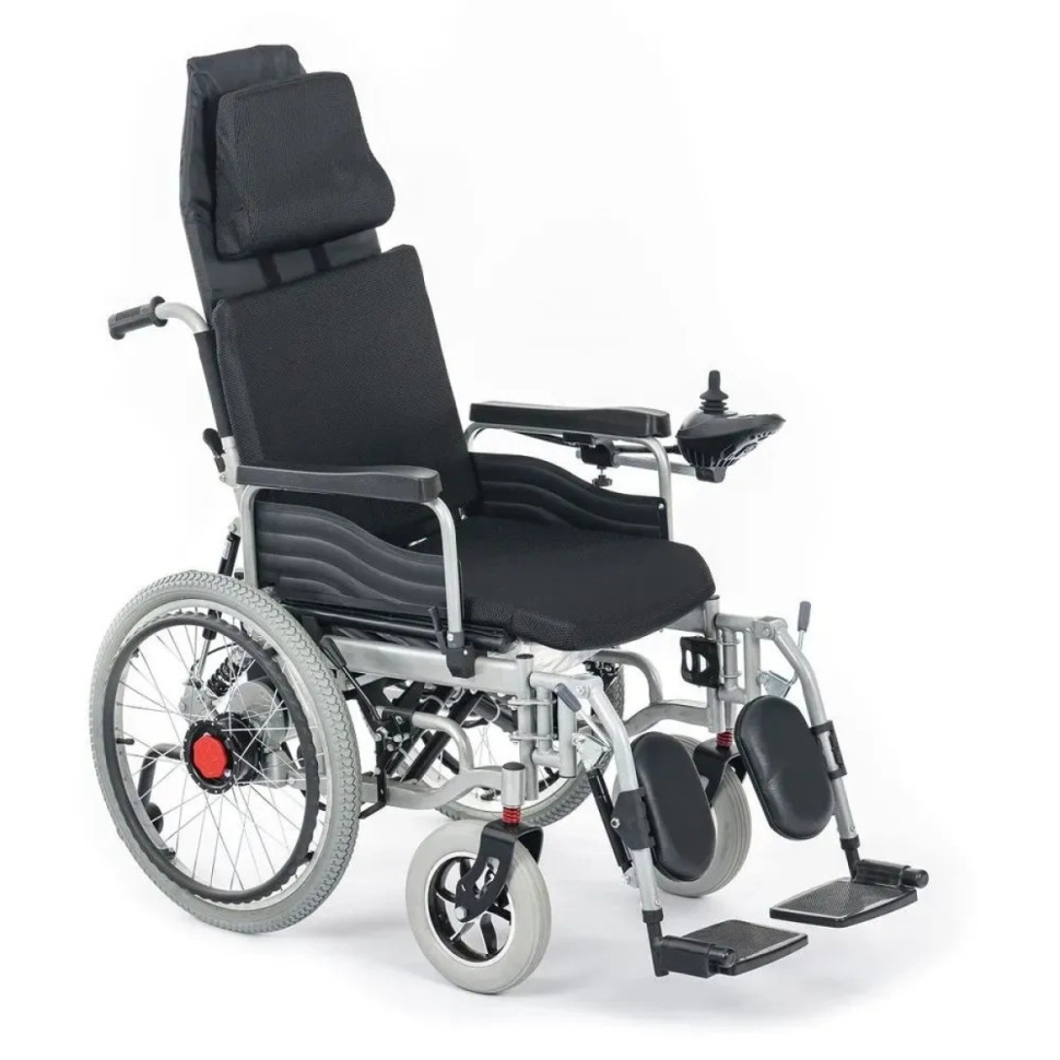 Кресло-коляска с электроприводом MET COMFORT 21 NEW (20Ah)