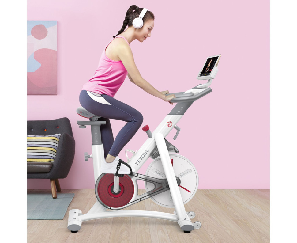 Велотренажер DFC Yesoul BS3-W белый