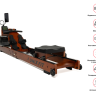 Гребной тренажер UNIXFIT Wood Rower Dark