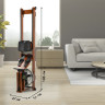 Гребной тренажер UNIXFIT Wood Rower Dark