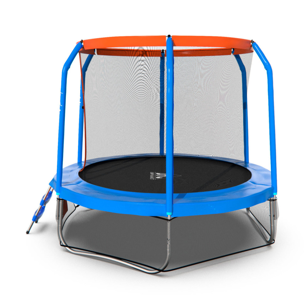 Батут DFC JUMP BASKET с сеткой 8FT-JBSK-B