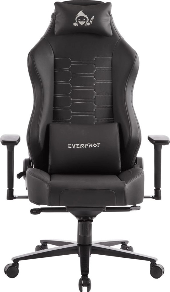 Геймерское кресло Everprof Blackshot Экокожа Черный