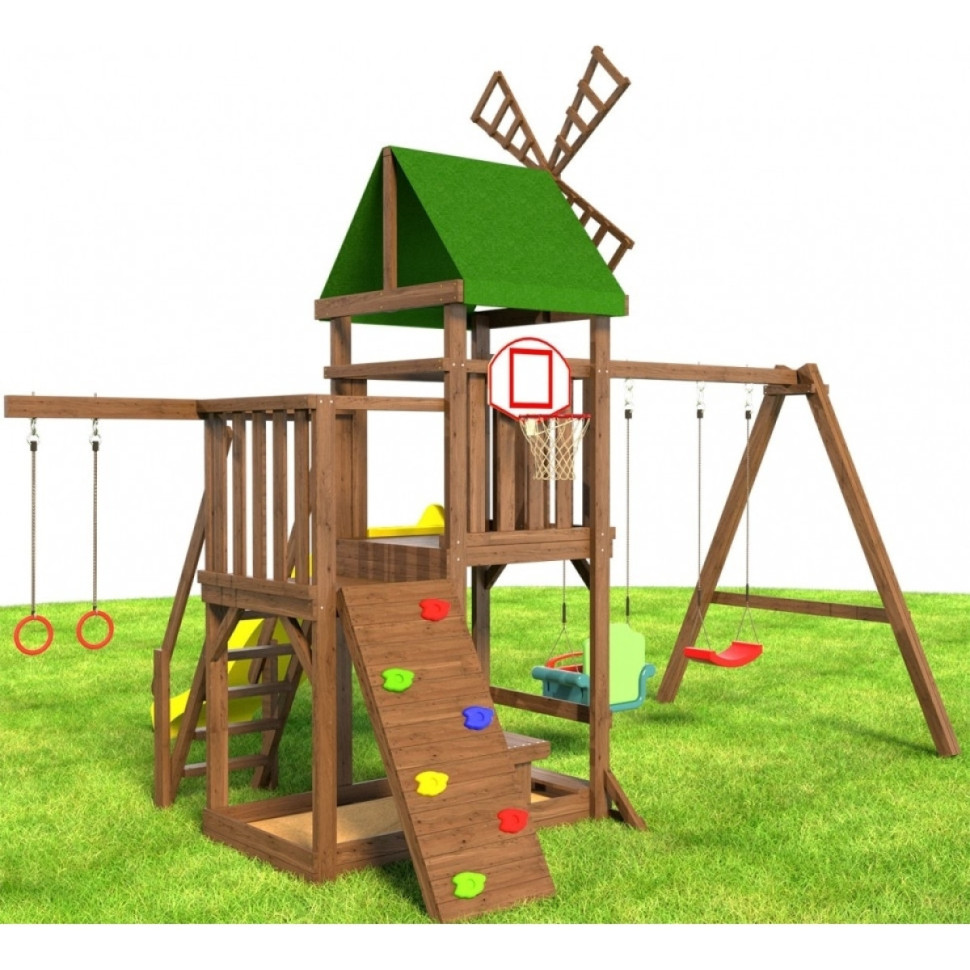 Детская игровая площадка Markvel Мельница уют (melnitsa_3)