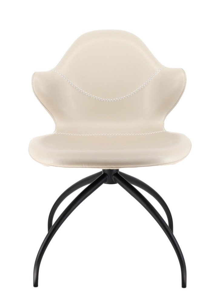 Кресло обеденное Everprof Paradise Экокожа Бежевый