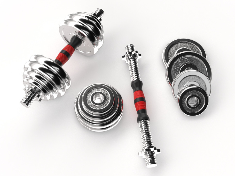 Набор гантелей UNIXFIT в кейсе DBKITU30