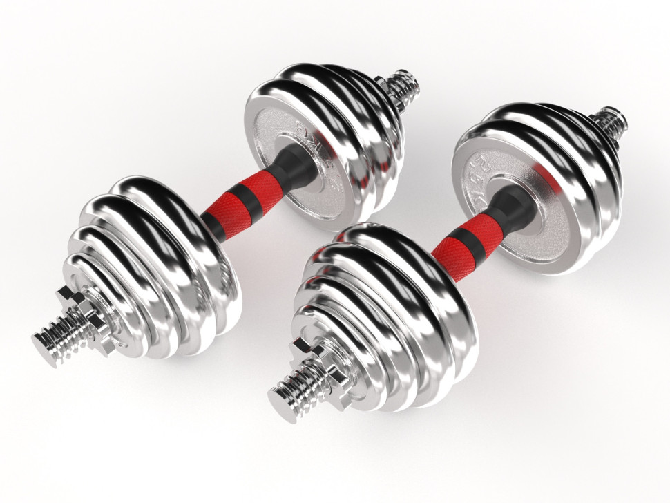 Набор гантелей UNIXFIT в кейсе DBKITU30