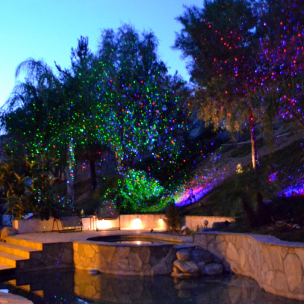 Лазерная подсветка X-39P-D (X-33 Premium) Зеленый+Красн-синий (Анимация Светлячок)+ Bluetooth колонк