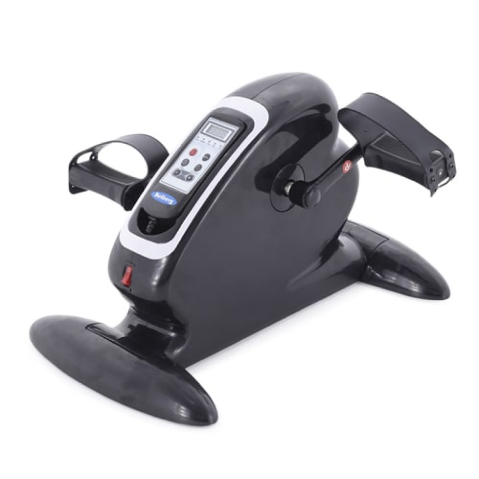 Педальный тренажер с электродвигателем Belberg MINI-BIKE BE-11 BLACK
