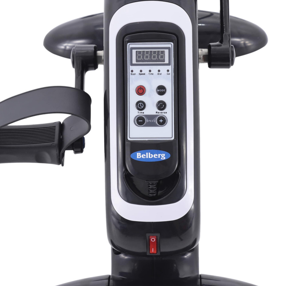 Педальный тренажер с электродвигателем Belberg MINI-BIKE BE-11 BLACK