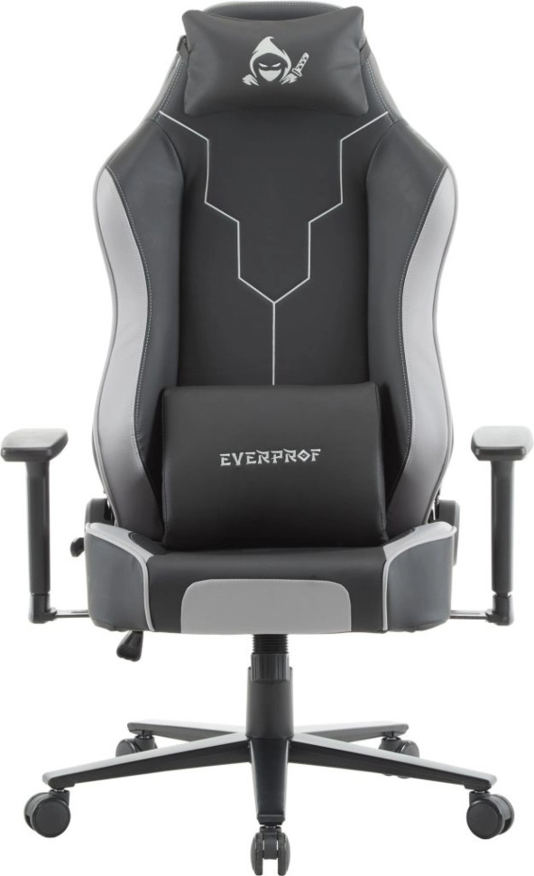 Геймерское кресло Everprof Rapid Экокожа Серый