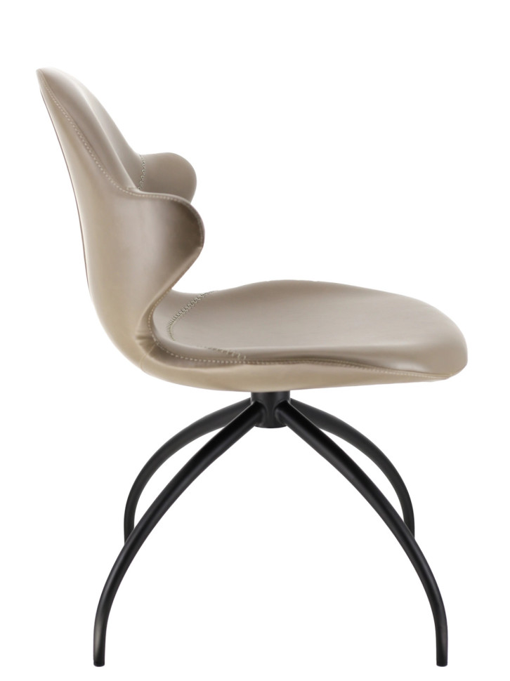 Кресло обеденное Everprof Paradise Экокожа Серый