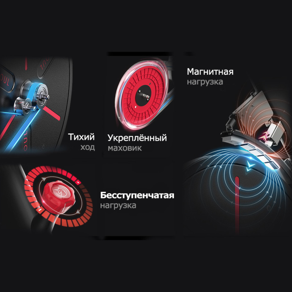 Велотренажер DFC Yesoul BS3-W-21.5 белый (дисплей 21.5")