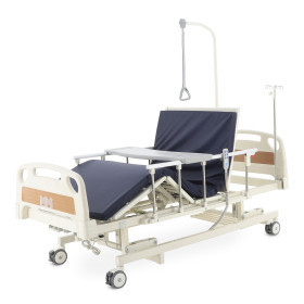 Медицинская кровать для лежачих больных электрическая MED-MOS DB-6 (ABS, матрас, уголки, аккумулятор,В)