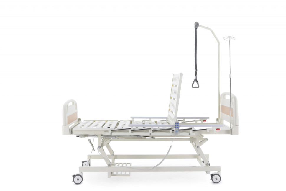 Медицинская кровать для лежачих больных электрическая MED-MOS DB-6 (ABS, матрас, уголки, аккумулятор,В)