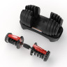 Гантель со ступенчатой регулировкой UNIXFIT 24 кг