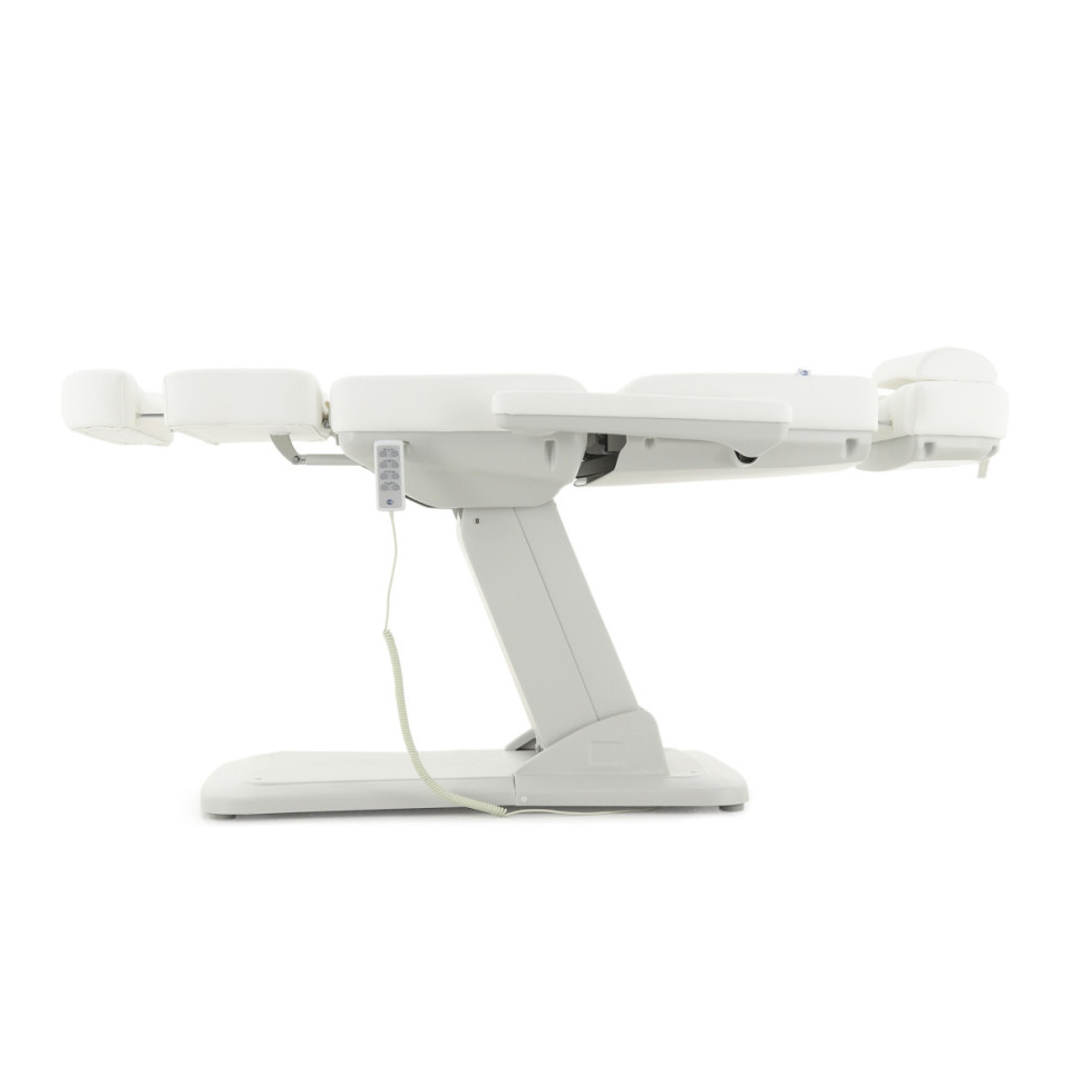 Косметологическое кресло электрическое Мед-Мос КО-186 цвет белый