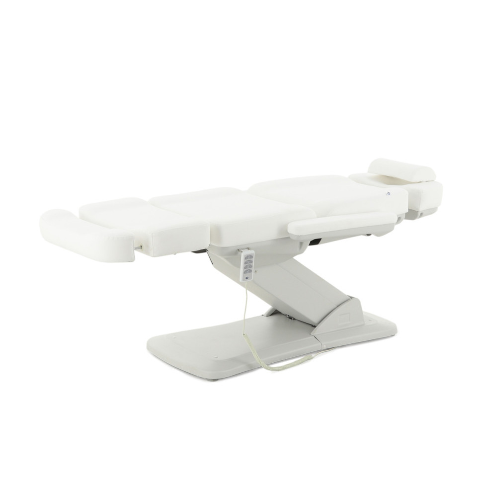 Косметологическое кресло электрическое Мед-Мос КО-186 цвет белый