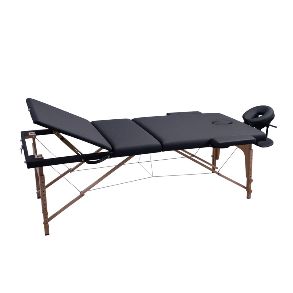 Массажный стол UNIX Standard 3 Section Black