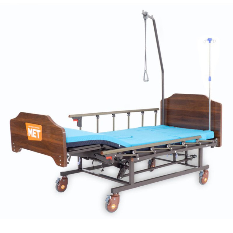 Кровать механич. МЕТ REMEKS (18047) с переворотом, туалет справа (ложе 195*90), с матрасом