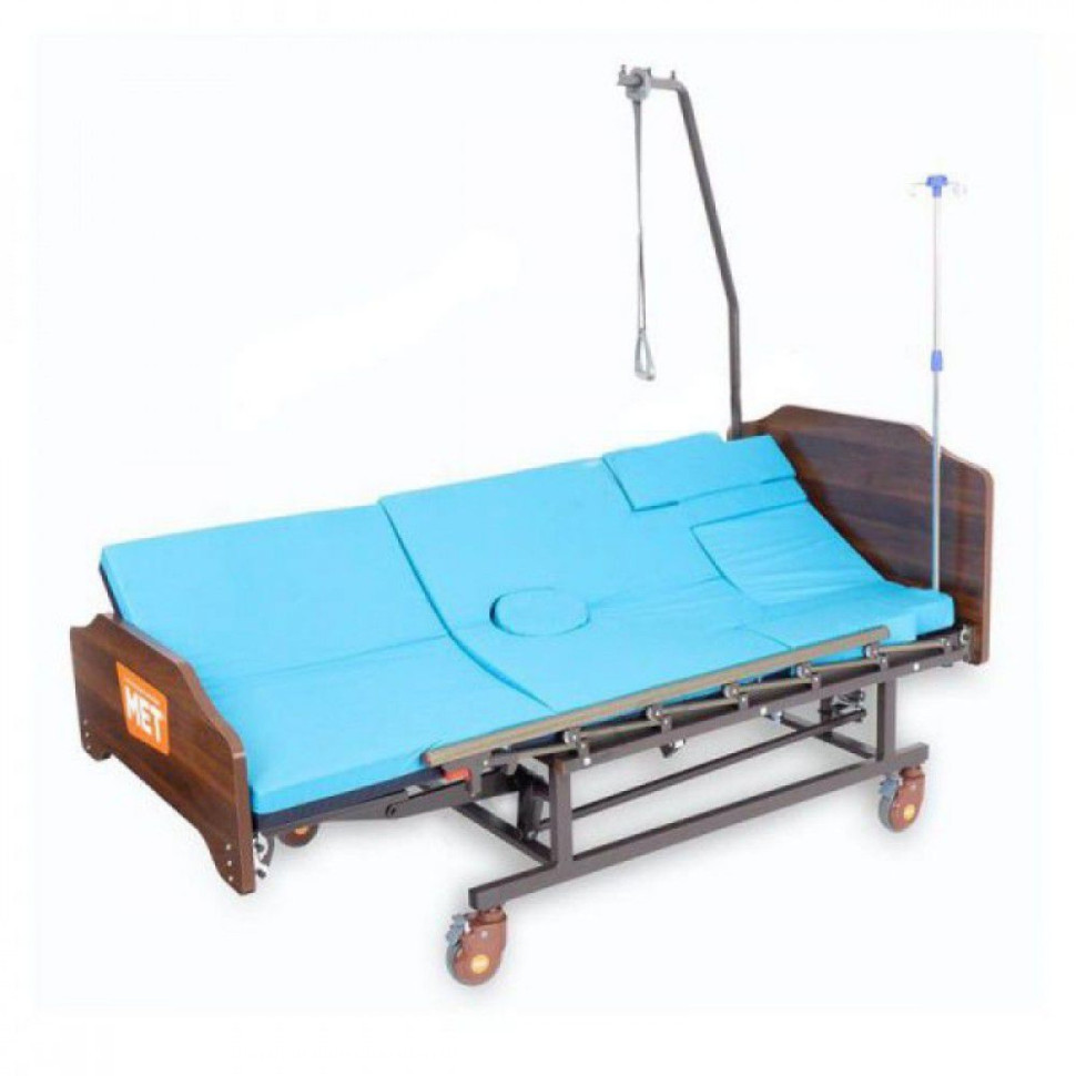 Кровать механич. МЕТ REMEKS (18047) с переворотом, туалет справа (ложе 195*90), с матрасом