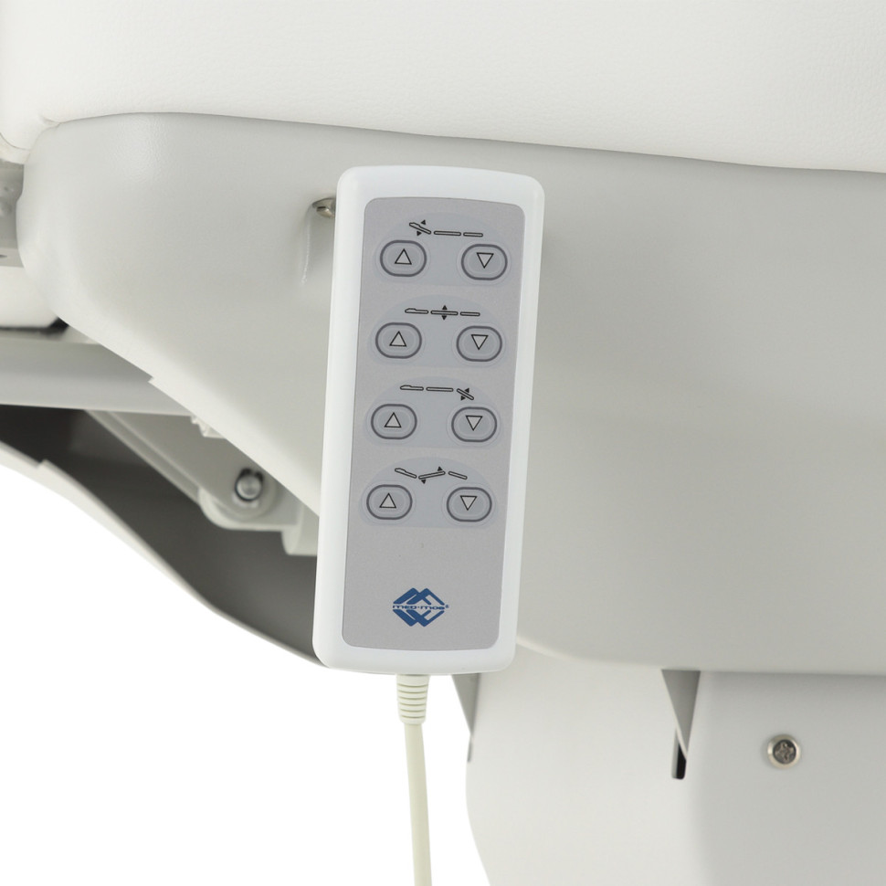 Косметологическое кресло электрическое Мед-Мос КО-186 цвет светло-серый