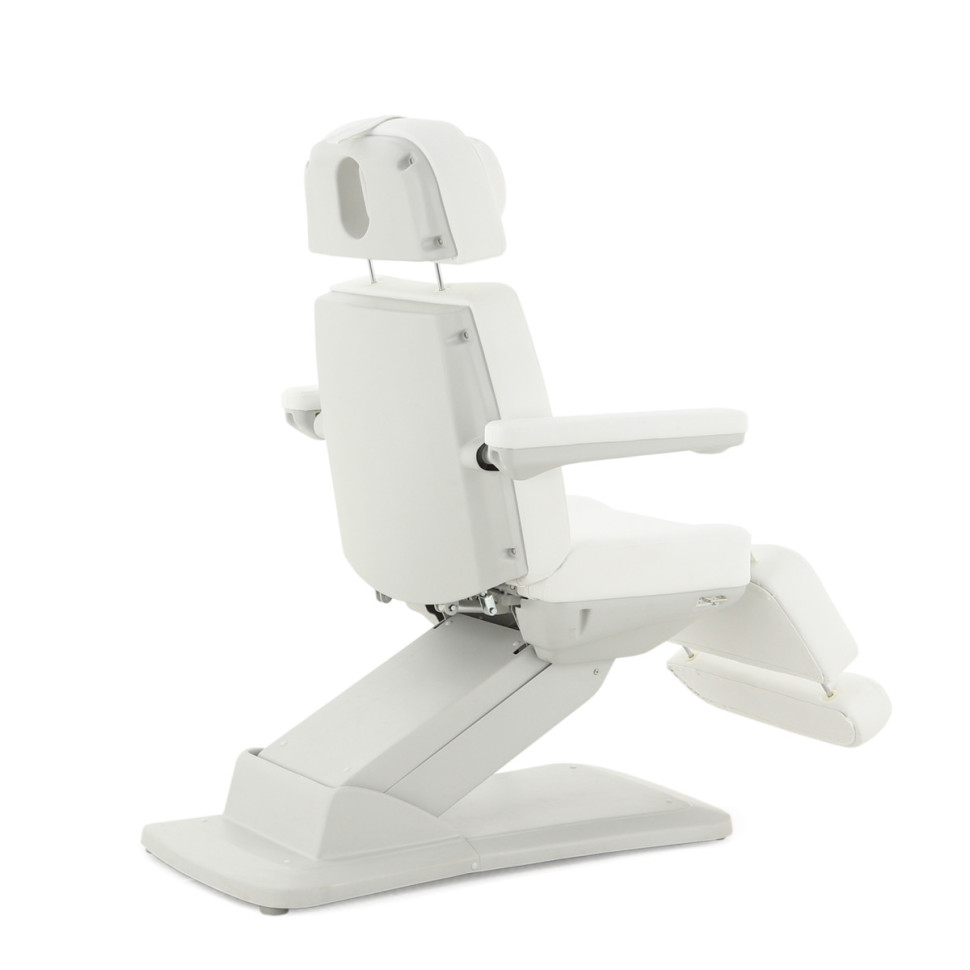 Косметологическое кресло электрическое Мед-Мос КО-186 цвет светло-серый