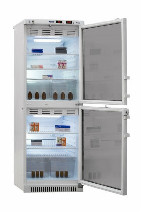 Холодильник фармацевтический ХФД-280 с дверьми с тонированным стеклом