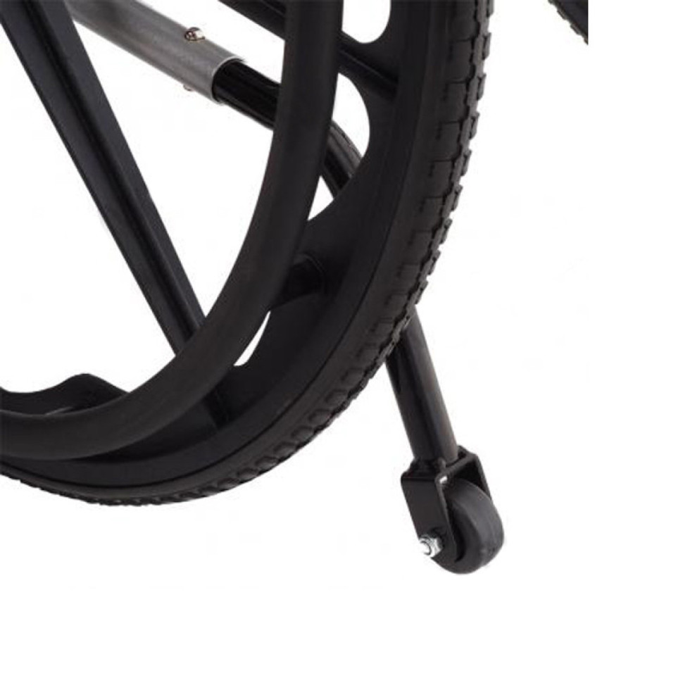 Кресло-коляска механическая MK-620 (FS619GC) с санитарным устр-вом и тормозами для сопровожд (46 см)