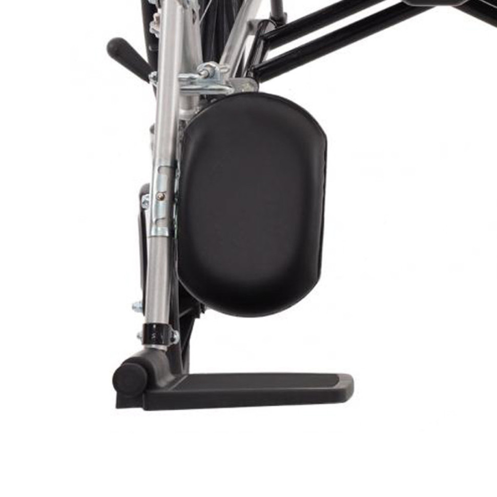 Кресло-коляска механическая MK-620 (FS619GC) с санитарным устр-вом и тормозами для сопровожд (46 см)