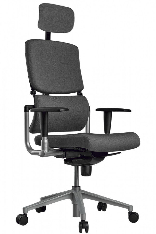 Офисное компьютерное кресло SCHAIRS Menches MEN-101L, Цвет: серый