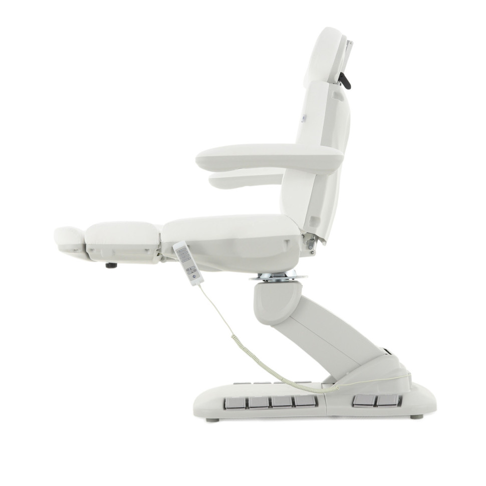 Косметологическое кресло электрическое Мед-Мос ММ-940-1С КО-188Д-00 цвет белый