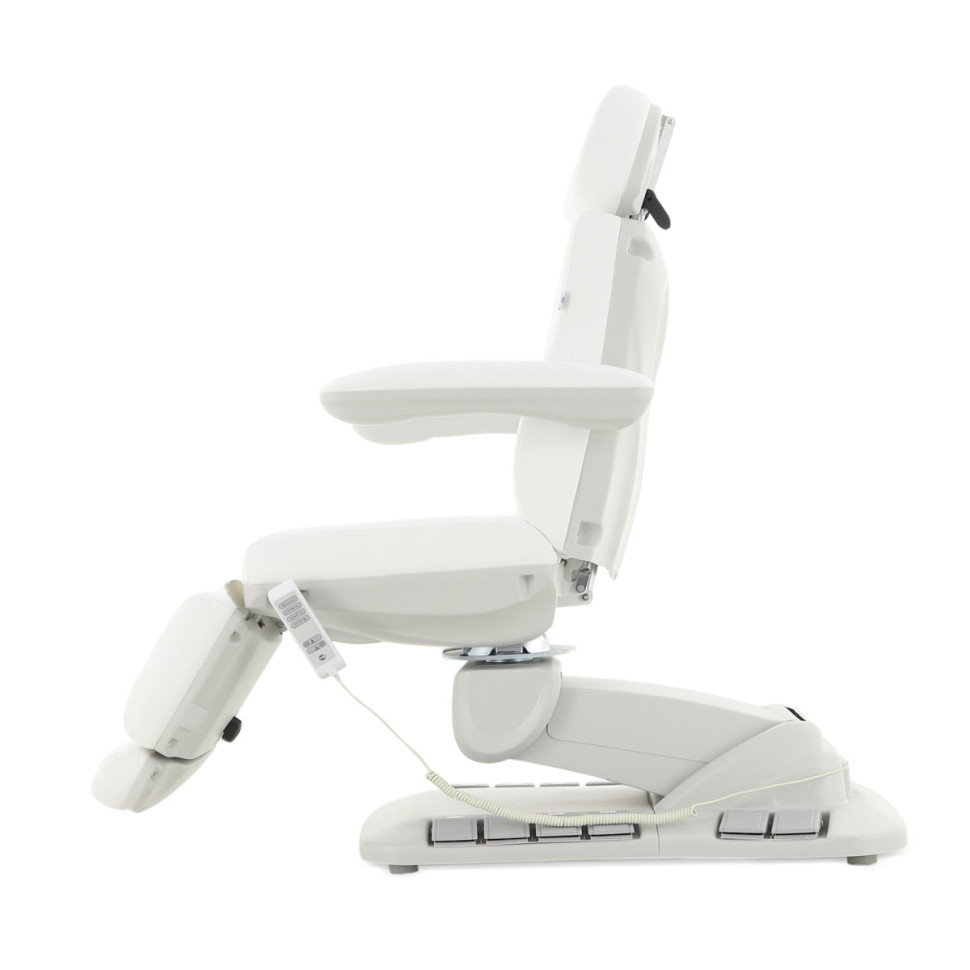 Косметологическое кресло электрическое Мед-Мос ММ-940-1С КО-188Д-00 цвет белый