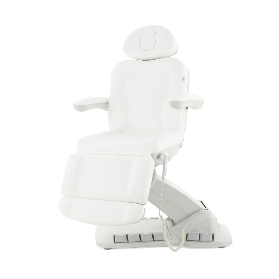 Косметологическое кресло электрическое Мед-Мос ММ-940-1С КО-188Д-00 цвет белый