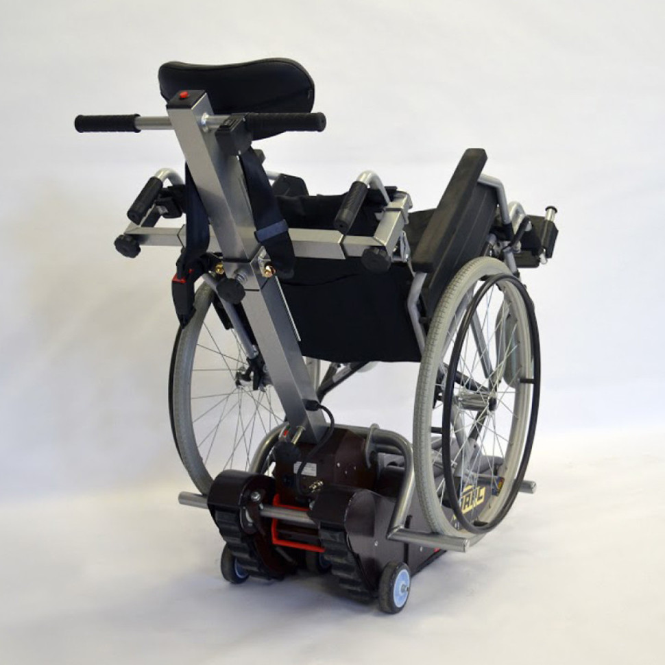 Гусеничный подъемник БАРС УГП-130 с выдвижным колесом с электрорегулируемой рулевой колонкой