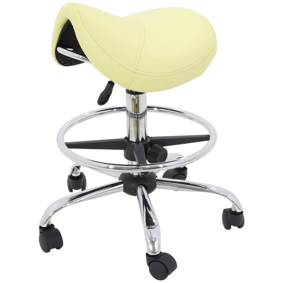 Стол массажный алюм.JFAL01A 2-секц.(РА2.20.13А-00) белый/бирюз + стул массажиста MA01 (беж) (CT-7КА)