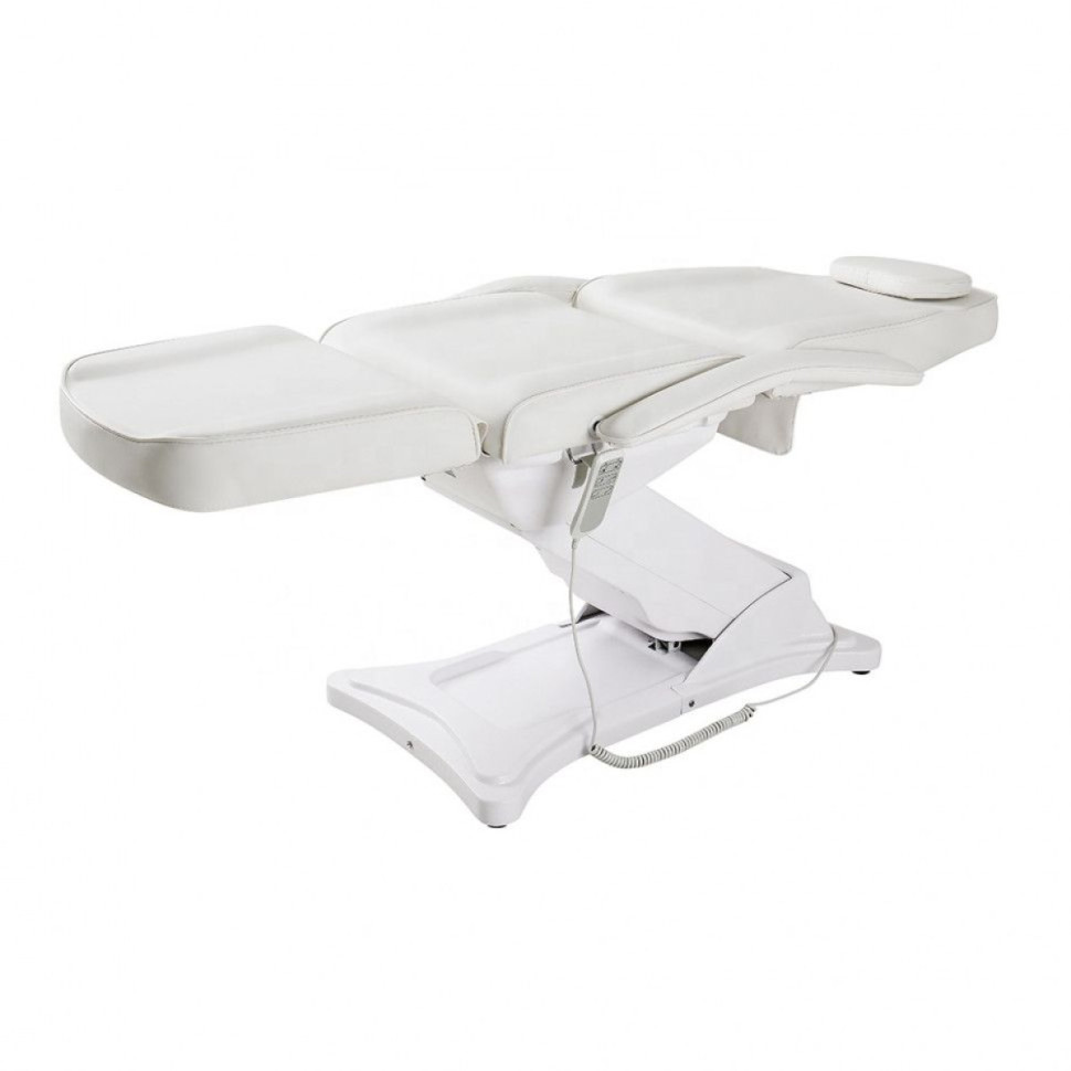 Косметологическое кресло электрическое 3 мотора Med-Mos ММКК-3 КО-176DP цвет белый