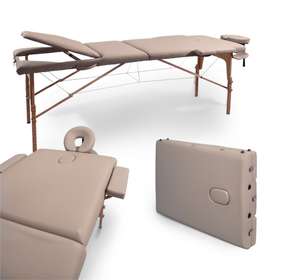 Массажный стол UNIX Serenity 3 Section Grey