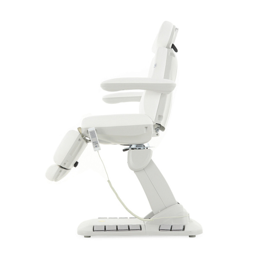 Косметологическое кресло электрическое Мед-Мос ММ-940-2 КО-189Д-00 цвет белый