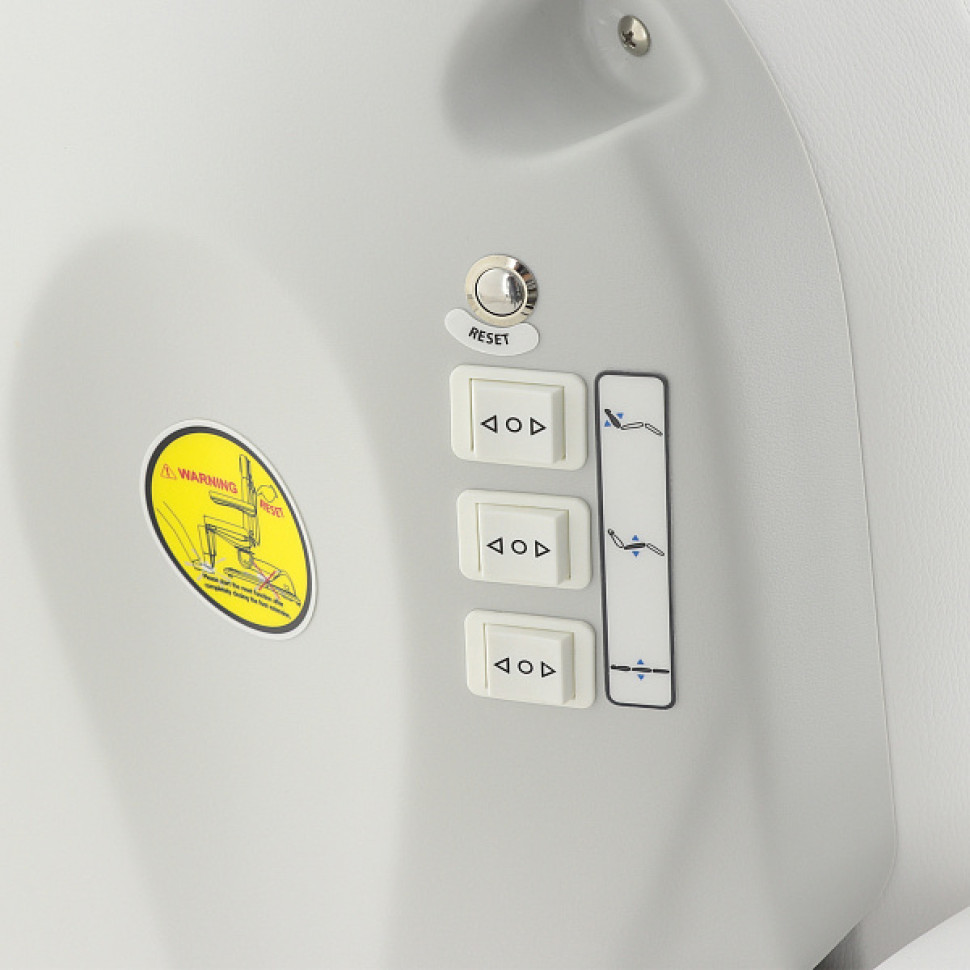 Косметологическое кресло электрическое Мед-Мос ММ-940-2 КО-189Д-00 цвет белый