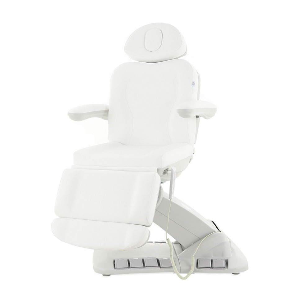 Косметологическое кресло электрическое Мед-Мос ММ-940-2 КО-189Д-00 цвет белый