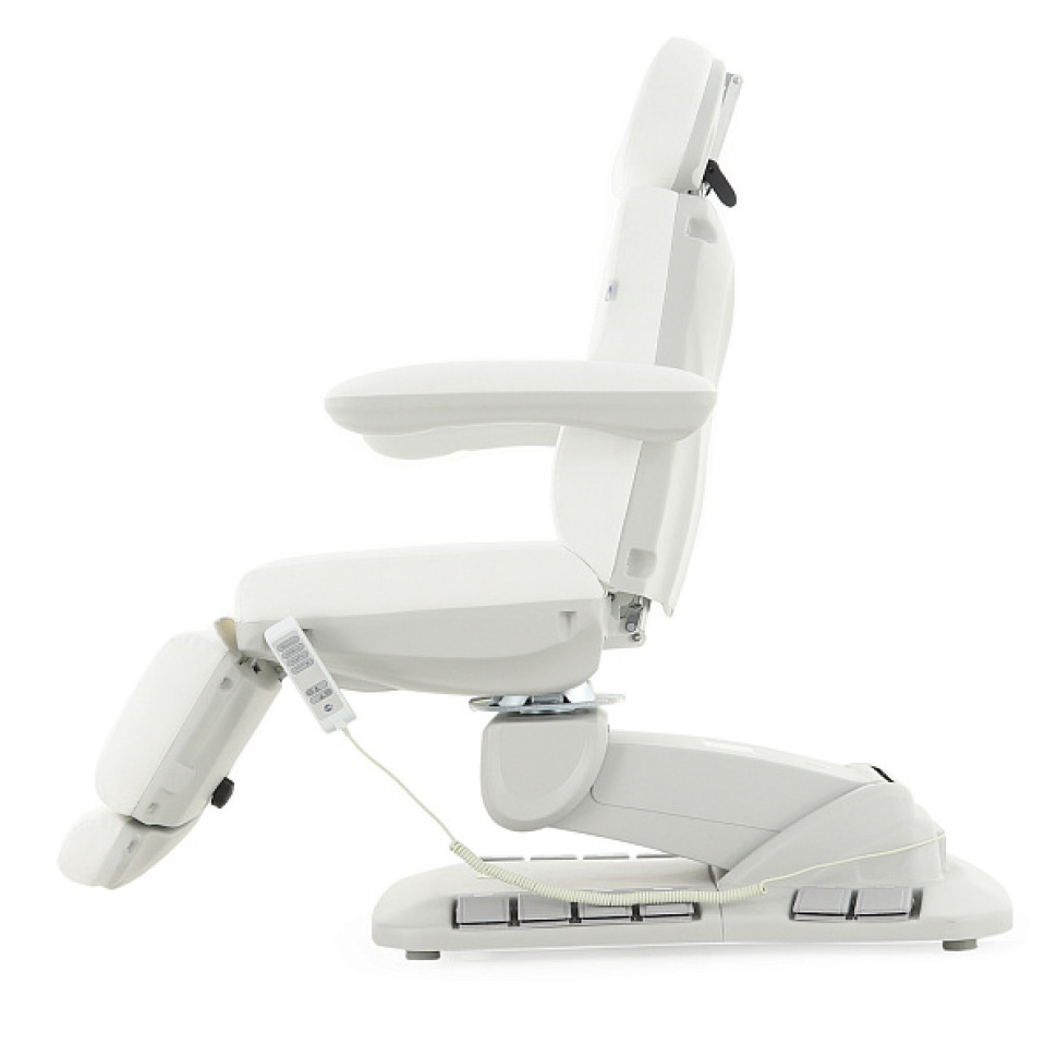 Косметологическое кресло электрическое Мед-Мос ММ-940-2 КО-189Д-00 цвет белый