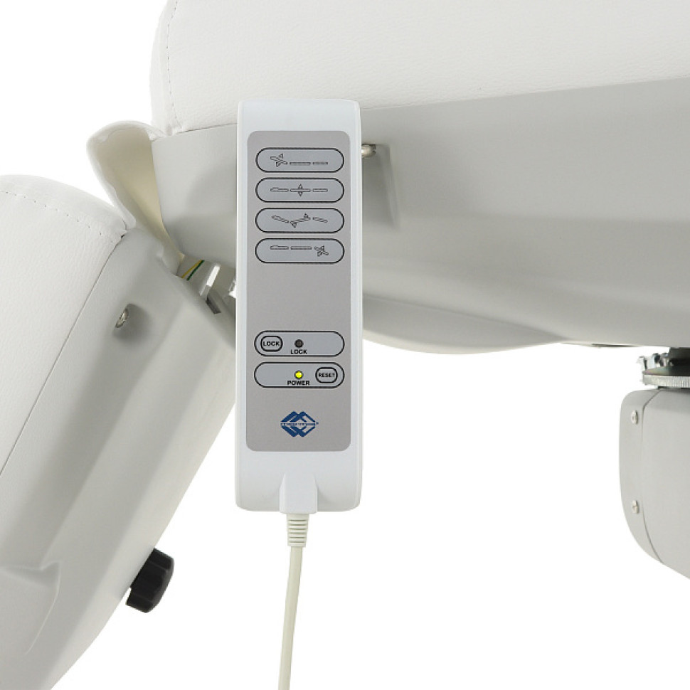 Косметологическое кресло электрическое Мед-Мос ММ-940-2 КО-189Д-00 цвет белый