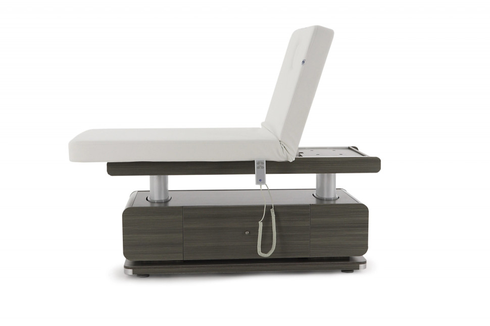 Массажный стол электрический MED-MOS ММКМ-2 (КО-154Д) белый (S)