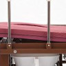 Кровать медицинская электрическая МЕТ REVEL 17091 с левым т/у, USB, с матрасом
