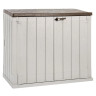 Ящик пластиковый Toomax Wood Style 1270л, серый/коричневый